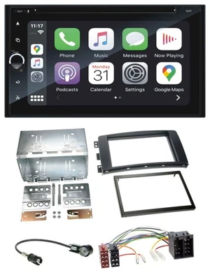 Blaupunkt 2DIN Bluetooth DAB USB DVD MP3 Autoradio für Smart ForFour 04-06 ForTw - Bild 1 von 4