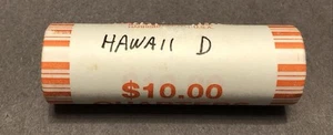 2008 Hawaii D State Quarter Bank Rolled Roll BU Uncirculated - 40 Coins - Picture 1 of 2