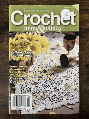 Crochet Home & Holiday Magazine - September  2000 - Image 1 of 3