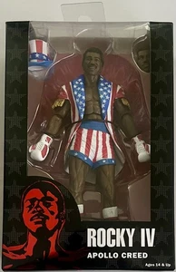 NECA Rocky Apollo Creed 40th Anniversary 2017 USA Outfit Authentic Series 2 - Picture 1 of 2