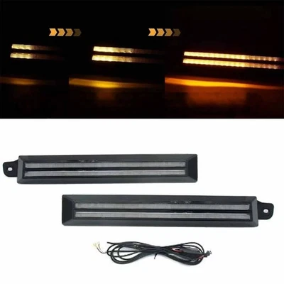 Pair of Front Headlight LED Daytime Running Light DRL For Toyota 4Runner 96-02 - Image 1 of 4