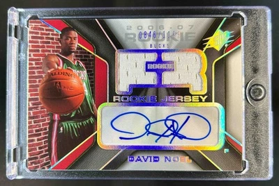 2006-07 SPx David Noel RC Jersey Rookie Auto #/1199 Bucks - Image 1 of 2