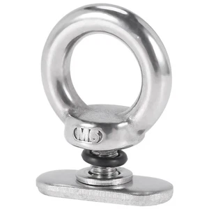 4Pack Rostfreier Stahl Kajak Schienen Befestigung ÖSen Schienen ZubehöR für2828 - Bild 1 von 8