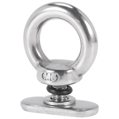 4Pack Rostfreier Stahl Kajak Schienen Befestigung ÖSen Schienen ZubehöR für2828 - Bild 1 von 4