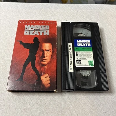 20th Century Fox Marked for Death 1991 VHS **Buy 2 Get 1 Free** Steven Seagal - Image 1 of 4