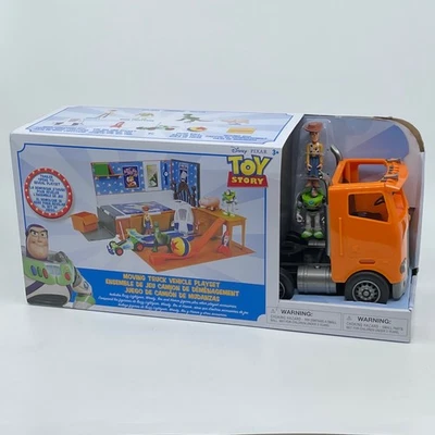 Disney Parks Toy Story Moving Truck Playset Buzz Lightyear Woody Figures Vehicle - Image 1 of 4