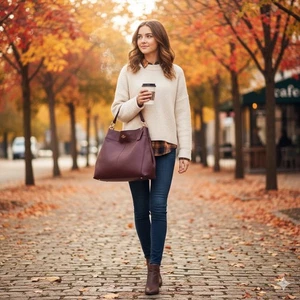 Coach Lexy Shoulder Bag Oxblood Deep Purple Pebbled Leather Style 57545 - Picture 1 of 19
