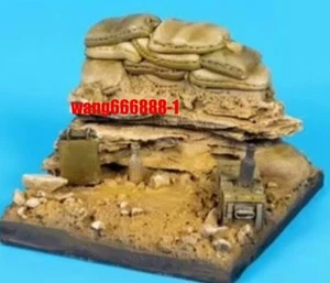 1/35 Base War Soldier Hide War Scenery WW1 WW2 Resin Figure Model Kit Unpainted - Picture 1 of 2