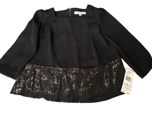 Nine West Anzug Separates Größe 6 Neu mit Etikett Opening Night schwarz Pailletten - Bild 1 von 4