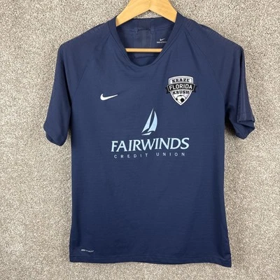 Nike Kraze Florida Krush Soccer Jersey Size Medium Blue Vaporknit - Image 1 of 4