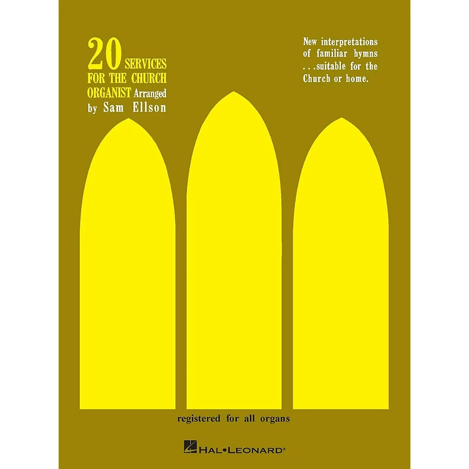20 Services for The Church Organist Sheet Music Pointer Organ 000060090