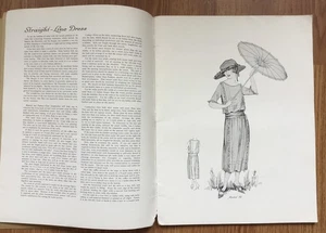 Womans Institute Fashion Service 1921 2 Illustrated Books / Flapper Era Clothing - Picture 1 of 15