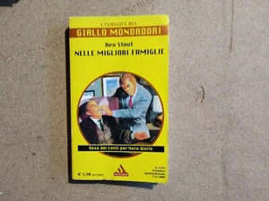 Rex Stout - Nelle Migliori Famiglie - I Classici Del Giallo Mondadori - Foto 1 di 1