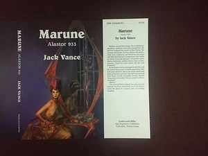 Marune Alastor 993 Jack Vance Underwood Miller 1984 nur neuwertig mit Staubjacke - Bild 1 von 3