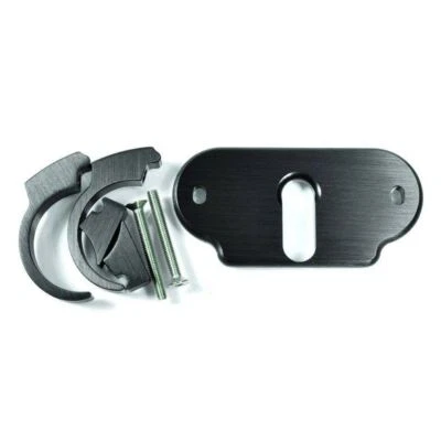 Handlebar Clip Kit & Bracket for motoscope mini with Combi Frame, Black, 7/8" - Image 1 of 4