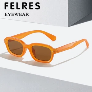 Gafas de sol clásicas para hombres y mujeres ovaladas de moda marco completo al aire libre gafas de sombra nuevas - Imagen 1 de 19