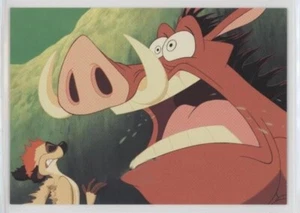 1994 SkyBox The Lion King: Series 2 A Lioness Aproaches Timon Pumbaa #144 - Picture 1 of 1