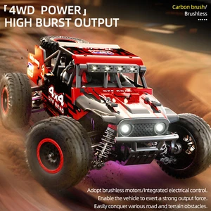 4WD RC Car 2.4G 55Km/h High Speed Brushless Motor 1/20 Off-Road Drive Waterproh3 - Picture 1 of 11
