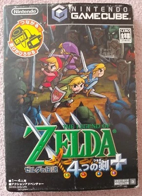 Gamecube - The Legend of Zelda 4 Swords Adventures with manual (Japan import) - Image 1 of 4