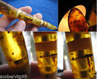 Natural Baltic amber 33 g gr pen fossil fly ant insect tree inclusion USSR RARE