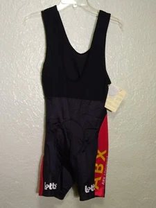 1999/2000 RARO NALINI LOTTO ADECCO ABX BICICLETA CICLISMO CULOTTE XL (5) HOMBRES NUEVO CON ETIQUETAS - Imagen 1 de 20