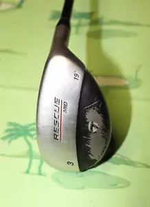 TaylorMade Rescue 3 Mid RH 19* Ibrido TaylorMade Ultralite Grafite S Flex - Foto 1 di 8