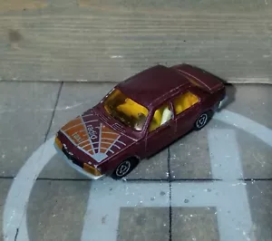MAJORETTE N°266 RENAULT 18 RADIO TAXI SCALA 1:60 BORGOGNA RITOCCATA FRANCE 1982 - Foto 1 di 18