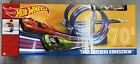 Hot Wheels 70S Thrill Drivers Corkscrew Track Set 2017 Speed Boosters Throwback
