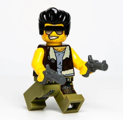 LEGO® Monster Fighters Minifigure - Frank Rock w/ Pistols (mof015) 9467 9461 - Image 1 of 4