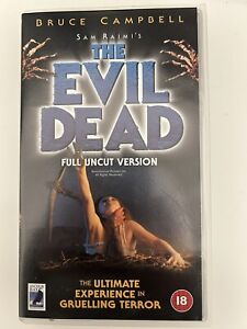 The Evil Dead Full Uncut Version (VHS, 2001)
