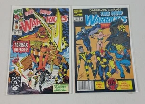 1990 MARVEL COMICS The New Warriors #16 and #22 Comic Book - Picture 1 of 1