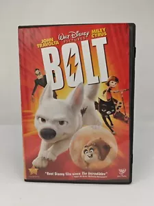 Bolt (DVD, Widescreen, 2008) John Travolta, Miley Cyrus, Susie Essman - Disney - Picture 1 of 4