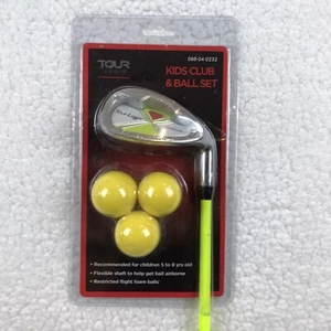 Tour Logic Junior Lite Weight Graphite Right Handed Golf Club And Ball Set - Picture 1 of 5