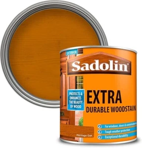 Sadolin Extra Durable Woodstain Heritage Oak 1L - Picture 1 of 1