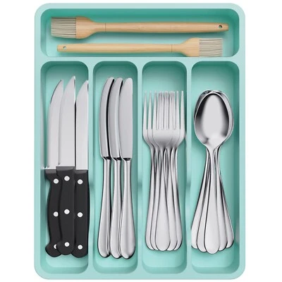 Lifewit Silverware Drawer Organizer Tray - Image 1 of 4