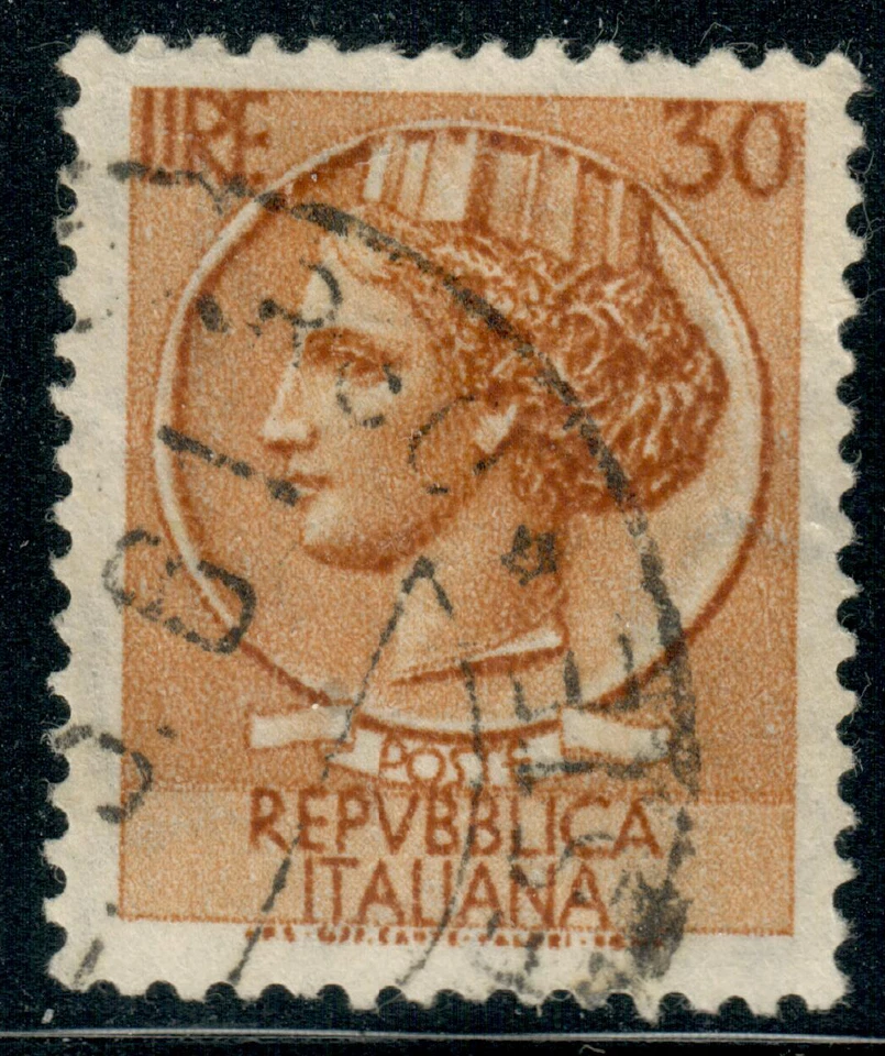 Italy - 1960 - Syracusean Coin - New Colors - 30L - #2388 - Image 1 of 1