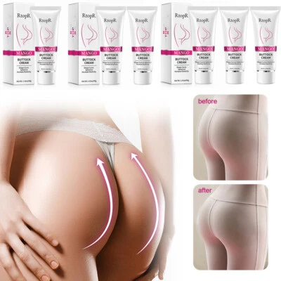 Crema de glúteos grandes 5 piezas para agrandar glúteos mejora botín levantamiento de caderas crema más grande Foto 1 de 4