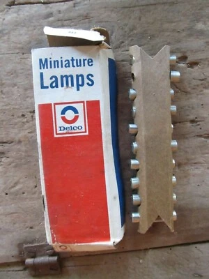 Nuevo NOS GM ACDelco Bombilla 1985-1987 Ford E-150 Econoline Caja de 10 9437484 Foto 1 de 2