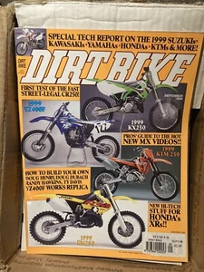 DIRT BIKE Magazine Sept 98 Motocross Enduro - Picture 1 of 2