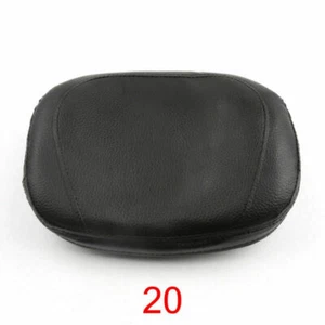Rückenpolster Rückenlehne Sissy bar Cushion Pad Backrest für Suzuki Honda GER F2 - Picture 1 of 3