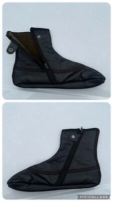 Premium Quality Genuine Leather Socks With Fleece Lined Inside Wudu Massa Socks - Image 1 of 4