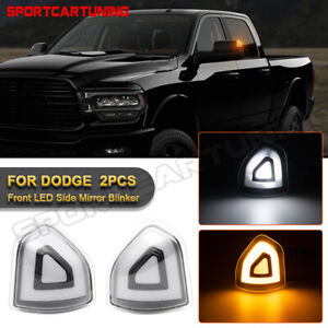 LED Side Tow Mirror Turn Signal Light For Dodge Ram 1500 2500 3500 4500 Classic