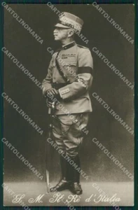 Reali Royalty Italien Vittorio Emanuele III Savoyen Foto Postkarte QT5105 - Bild 1 von 2