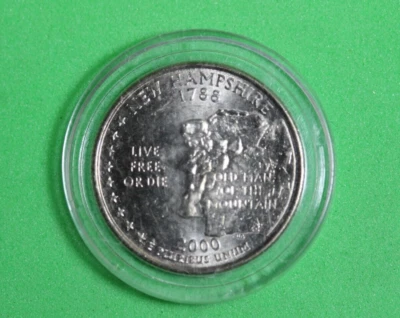 2000 -D New Hampshire State Quarter P00430 - Image 1 of 2