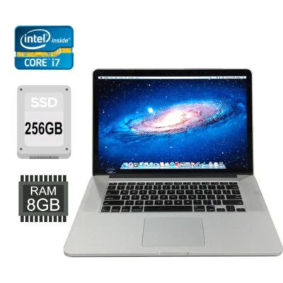 Apple MacBook Pro Late 2013 11.2 A1398 i7-4750HQ 2,0GHz 256GB SSD 8GB RAM 89% - Bild 1 von 4