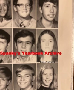 1970er Jr. High School Jahrbuch mit Band X EXENE CERVENKA ~ Los Angeles Wild Geschenk - Bild 1 von 3