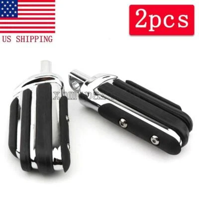 Motorcycle Foot Pegs Rest for Harley Davidson Sportster Dyna Touring Male Mount Foto 1 de 4