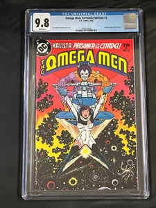Omega Men #3 Facsimile Edition DC Comics 2023 CGC 9.8 White Pages - Picture 1 of 3