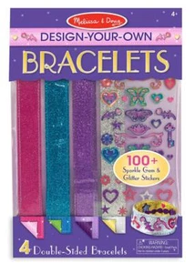 Design-Your-Own Makes 4 Bracelets Ages 4+ 100+ Stickers by Melissa & Doug - Picture 1 of 1