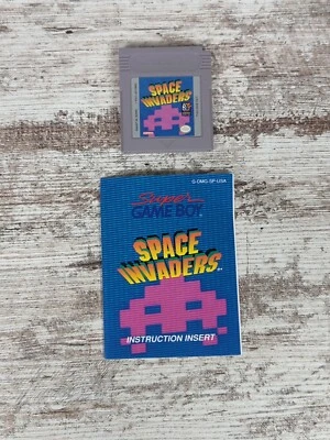 Space Invaders (Nintendo Game Boy) Cart + Manual Authentic, Tested, & Working - Image 1 of 4